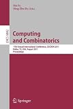 ISBN 9783642226847 product image for Computing and Combinatorics: 17th Annual International Conference, COCOON 2011,  | upcitemdb.com