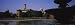 Reflection of a Government Building in Water, Ministry of Finance, New Delhi, India Art Photographic Poster Print by Panoramic Images, 120x40