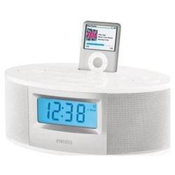 Homedics SS-6510 SoundSpa Fusion AM/FM Alarm Clock Radio with iPOD Docking Station, 6 Natural Sounds and LCD Display