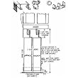 Johnson Prod. 2200F722 Double Wheel Sliding Door Hardware