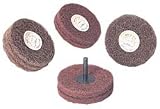 Standard Abrasives 880515 Red 3"x2ply Vf A/O E-Z Buff-1/4 Shank