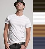 Mens : Tonal Stripe Crew