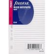 Filofax Pocket Agenda Refill - Ruled Notepaper - White 213008