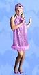 CHILD Daisy Halter Dress-up Costume - Fun Flapper Costume Too!