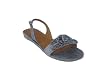 CHIE MIHARA Heya Sandals w/Rose in Grey