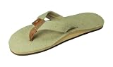Rainbow Mens Hemp Single Layer Sandals