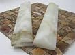 Small Sample of White Onyx Chair Rail