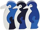 Three Penguin Puzzle - Non-toxic, Safe, Sustainable