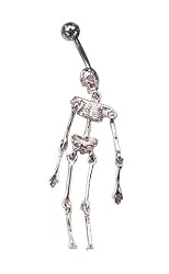 Skeleton Bones Skull Bone Barbell Body Jewelry Piercing