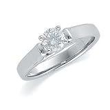Platinum Solitaire Diamond Bridal Engagement Ring