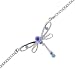 Jewelry : Sapphire Solar Blue DRAGONFLY Jeweled BACK Belly Chain