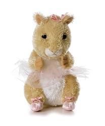 Hamster Plush Toy Dressed As Ballerina 7"