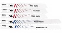 Vermont American 30045 3-Piece Bi-metal U-shank Jig Saw Blade Set