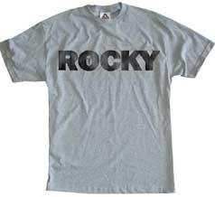 Rocky Balboa Vintage Movie T-shirt Grey