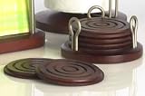 Wood Coaster Set - Sierra (Walnut) (5W x 2.75H)