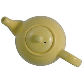 Dexam London Pottery 4 Cup Globe Teapot Yellow