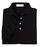 NEW Outer Banks - Ladies Pique Knit Sport Shirt Black-XL