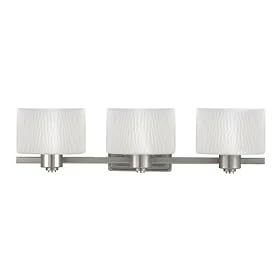Pacifica Collection 25 Wide Three Light Bathroom Fixture by Quoizel
