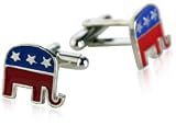 Republican Elephant Cufflinks by Cuff-Daddy
