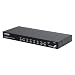 StarTech.com 8 Port 1U  Rack Mount PS/2 KVM Switch - Black (SV831)