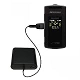 Emergency AA Battery Charge Extender for the Samsung Flipshot - Gomadic Brand w/ TipExchange Technology