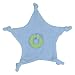 Green Sprouts Organic Blankie Cool Soothing Teether-Cornflower