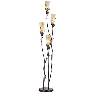 El Dorado 4 Light Torchiere Floor Lamp