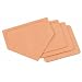 Sporting Goods : Molded Orange Vinyl Indoor/Outdoor Bases, 1 Home Plate 3 Bases/Set - Sold By the Set