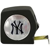 New York Yankees - MLB 25' Black Tape Measure