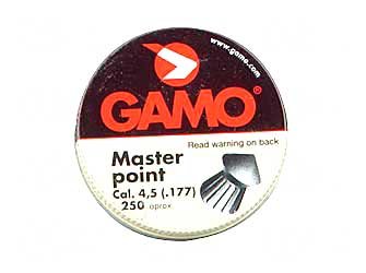 Gamo Master Point .177 Cal, 7.9 Grains, Pointed, 250/Tin