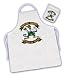 Notre Dame Fighting Irish Tailgate Barbecue (BBQ) Grilling Apron/Mitt Set NCAA