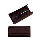Cross Triple Brown Pebbled Leather Pen Case