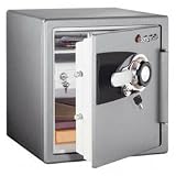 SentrySafe OS3421 Combination/Tubular Key Home Safe, 101lbs, 1.2 Cu. Ft., Gunmetal Gray
