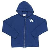 Kentucky YOUTH Girls Lucky Zip Front Hoody Sweatshirt Zip Hooded Sweatshirt