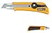 Snap-Off Knife, 6 In, Yellow