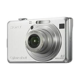 Sony Cyber-shot DSC-W100 - Digital camera - 8.1 Mpix - optical zoom: 3 x - supported memory: MS Duo, MS PRO Duo - silver