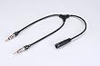 METRA 40-UV44 UNIVERSAL ANTENNA ACCESSORY FEMALE TO TWO MALE ANTENNA