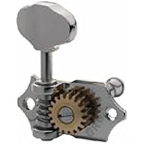 Grover - Original Sta-tite Vertical Guitar Tuners - Set of 6 - Nickel - V97-18NA