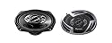 Pioneer TS-A6904I 6x22,9 cm (9 Zoll) 4 Ohm Vier-Wege Koaxial-Einbaulautsprecher, 400W maximale Belastbarkeit