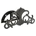 Outdoor Living : Midas-Lin #C812-62 FS Aluminum Garden Hose Hanger