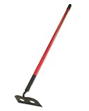 Bully Tools 92365 10-Inch All Steel Head Mortar Hoe with Fiberglass Long Handle