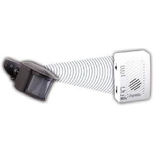 Cooper Lighting RFM189 180 Degree Digital Wireless Motion Security System with Remote Alarm, Bronze by Cooper Lighting