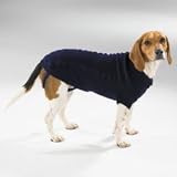 Pet Supplies : Pet Sweater - Navy Blue Cable Knit Dog Sweater - Medium