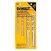 Black & Decker/DWLT DW5204 4-Piece Percussion Masonry Drill Bit Set