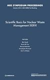 Scientific basis for nuclear waste management XXXVI : symposium held November 25-30, 2012, Boston, Massachusetts, U.S.A.