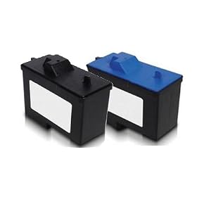 T0529 Black, T0530 Color Factory Remanufactured Inkjet Cartridge For Dell A920, Dell 720 Printers