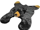 Soft And Cuddly Cute Black Bear Floor Throw Area Rug (Great Kids Rug) 42