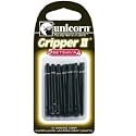 Unicorn Gripper 2 black 35mm dart shafts - value pack, 5 sets of 3.