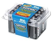 Rayovac A1604-8PP Alkaline 9-Volt Batteries (Eight-pack)