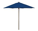 Outdoor Living : Parasol 3.5m Octagonal Blue